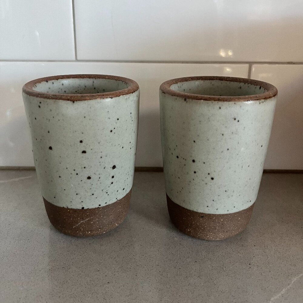 East Fork Pottery juice cups